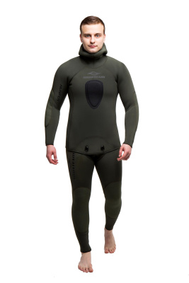 Гидрокостюм Hunter 9мм ультраспан/открытая пора олива